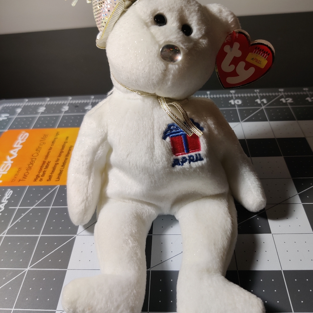 Ty April birthday bear